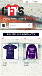 Mobile Screenshot of coole-fun-t-shirts.de