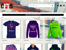 Tablet Screenshot of coole-fun-t-shirts.de